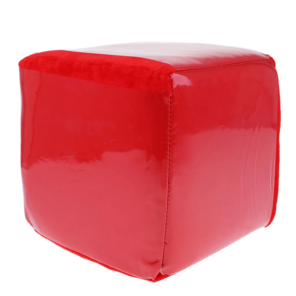 

20cm Fun Game Props Children Activities Dice Blank Pillow Plush Toys