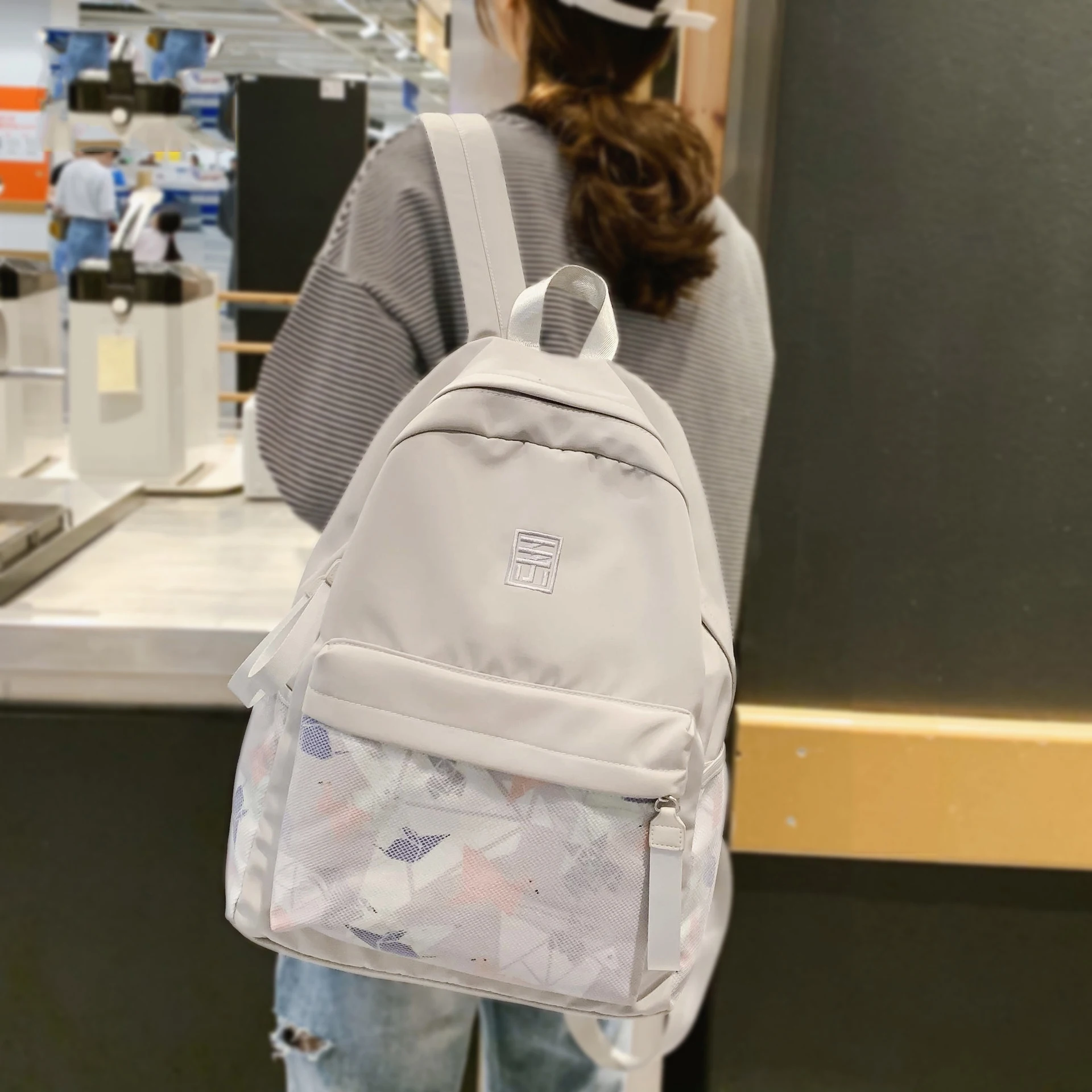 

New Trend Female Backpack Fashion Women Backpack College School Bagpack Travel Bags For Teenage Girls Softback Mochila Escolar