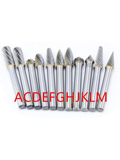 Ротационные напильники с диаметром канавки 8 мм хвостовик Fixmee 6 вольфрамовый