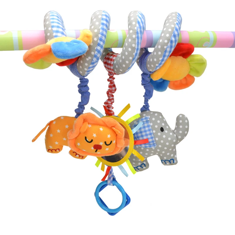 

Multi-functional Music Crib Bed Around With Cartoon Dolls To Promote Baby Growth For Baby 0-12 Month