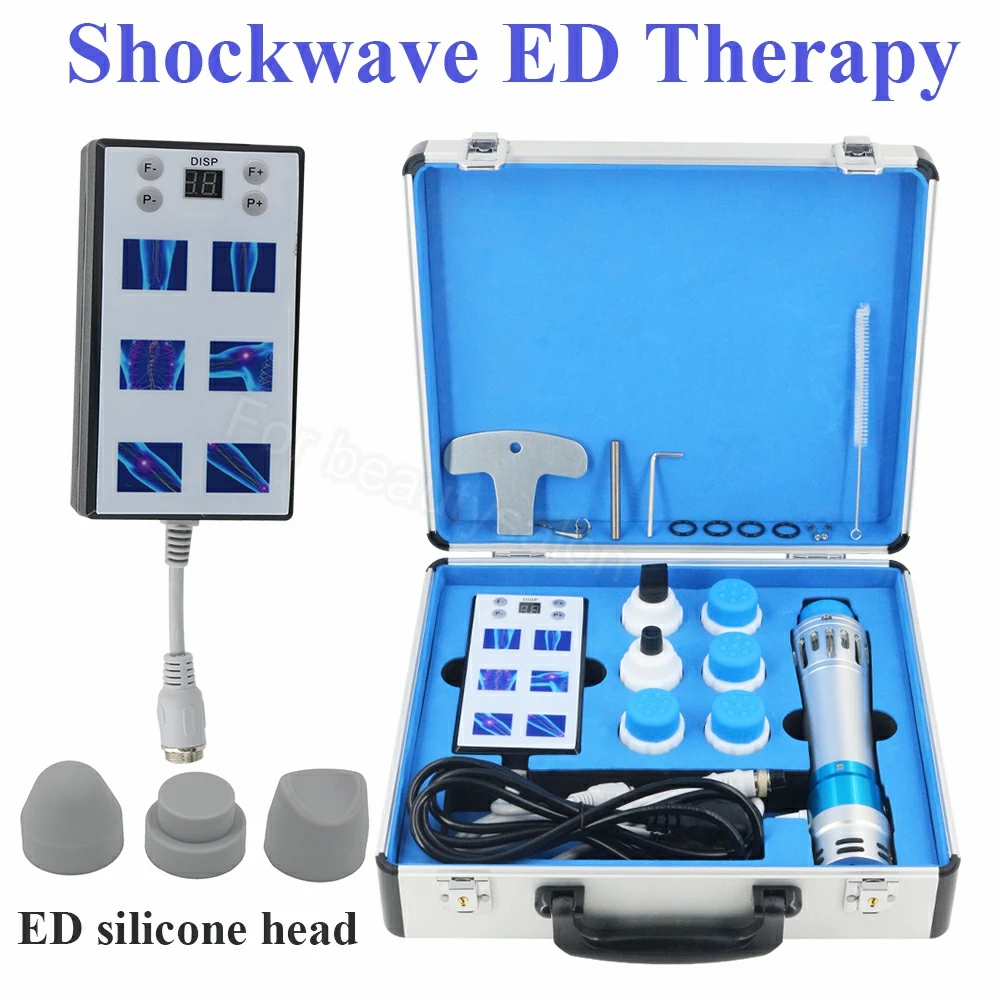 

Shockwave Therapy Machine Effective Treats ED Pain Reduce Pain Massager Shock Wave Equipment Sports Injury Physiotherapy Machine