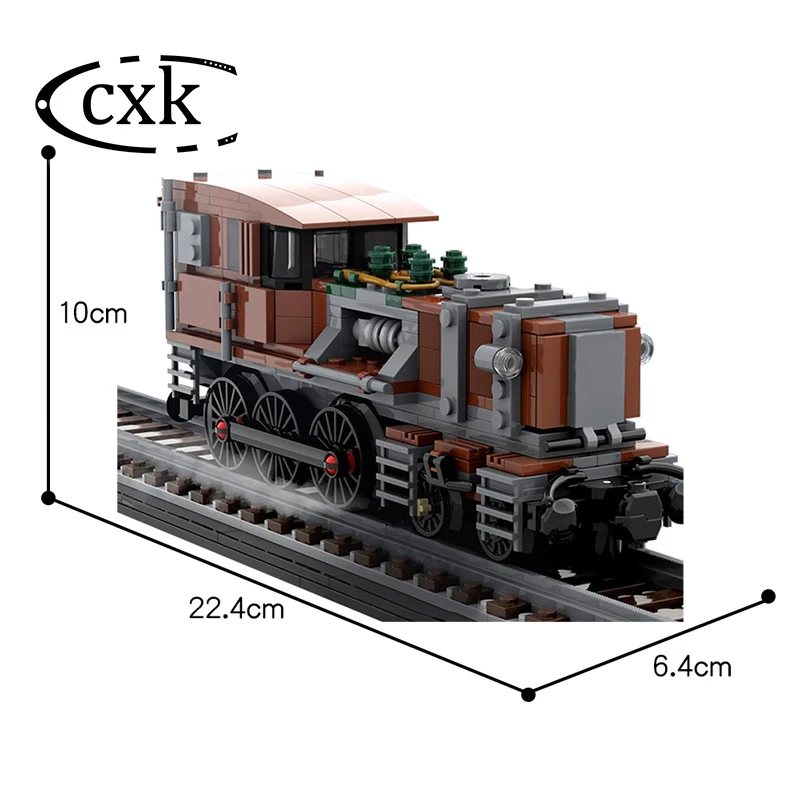 

High-Tech Train Series Building Blocks MOC-41639 Back to the Future 'Jules Verne' Time Train Bricks Diy Toys For Children Gifts