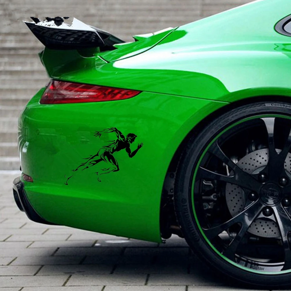 

15cmx13cm Outdoor running Car-Sticker Automobiles Motorcycles Window Bumper Laptop Vinyl Decal PVC Decorative Goods