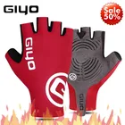 Велосипедные перчатки Giyo на полпальца гелевые спортивные гоночные велосипедные перчатки женские мужские летние перчатки для дорожного велосипеда перчатки для горного велосипеда