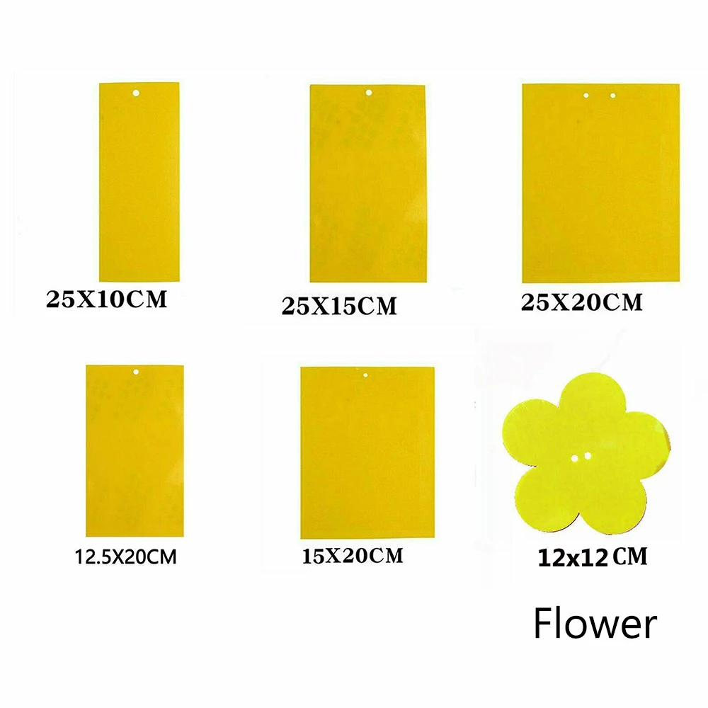 10 шт. желтая клейкая бумага ловушка для насекомых летающие тли много убийца