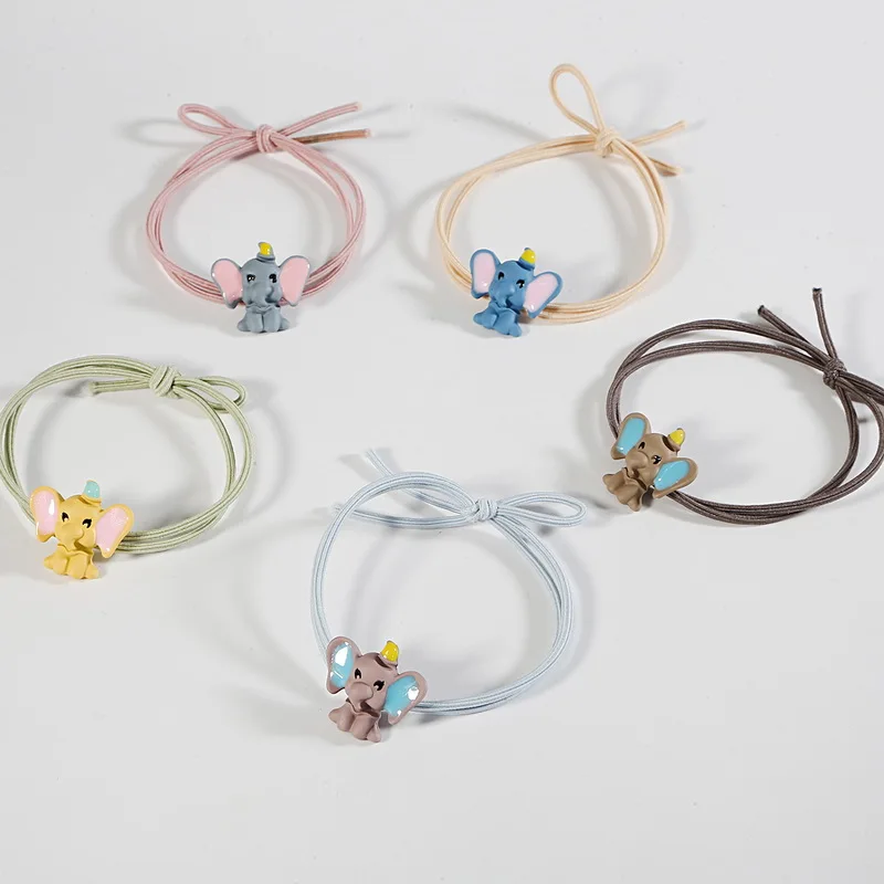 Новинка для девочек Яркие Цвета нейлон резинок маленькая свежая личность