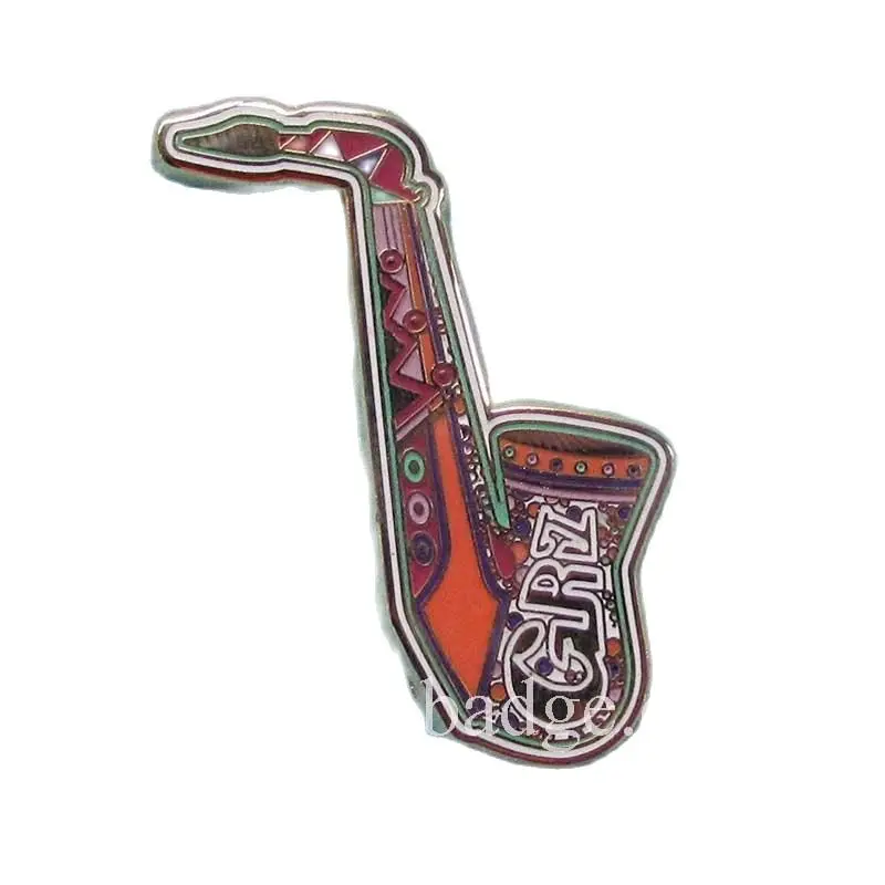 

Hot sale manufacturer Custom Hard Enamel Trading Pins Colors Musical Badge
