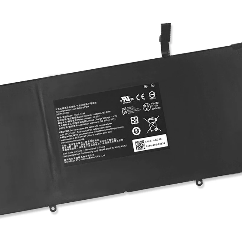 HanGreat RC30-0196 3ICP4/92/80 RZ09-0196 4640 мАч Новый аккумулятор для ноутбука Razer Blade Stealth 2016 v2 i7-7500U