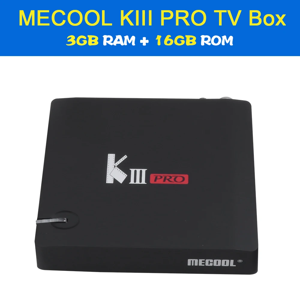 KIII PRO Amlogic S912 Android тв приставк 3 Гб оперативной памяти, 16 Гб встроенной памяти, DVB-S2 DVB-T2 DVB-C декодер+ KI PRO Декодер каналов ка - Цвет: KIII PRO 3G 16G