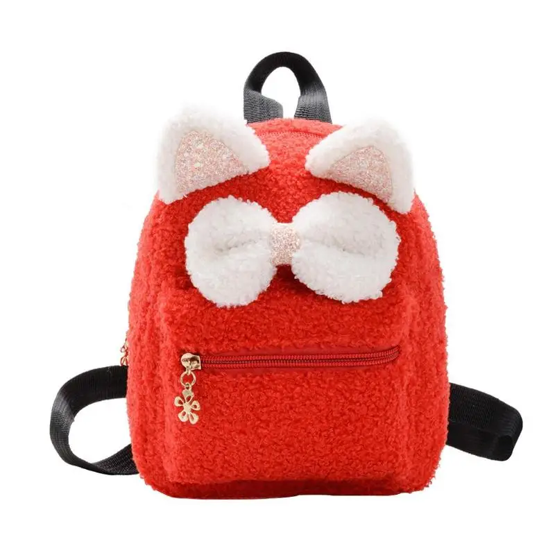 Горячая Распродажа милая сумка изящный дизайн милые уши бант Детский рюкзак для