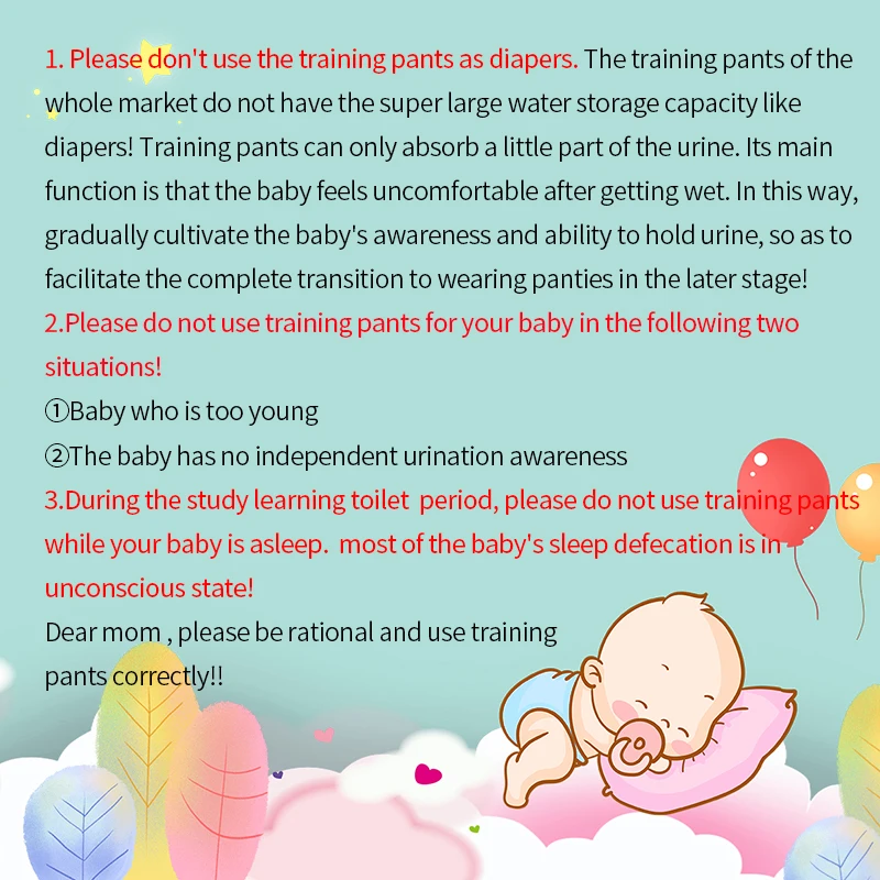 

Cotton Baby Diaper Cute Waterproof Training Potty Pants Underwear Reusable Washable Cloth Diaper Infant Children Nappy Diapers