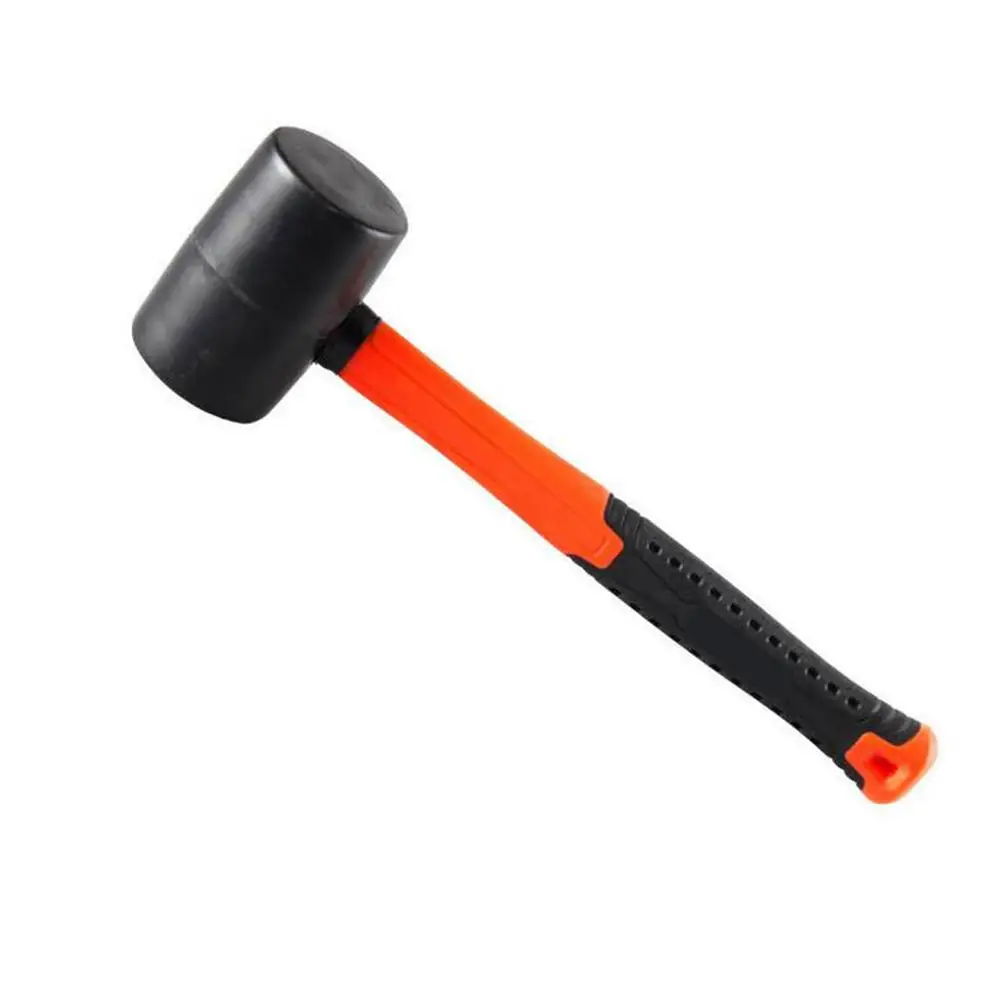 

High Quality Manual Soft Rubber Effect Mallet Hammer Ergonomics Non Slip Plastic Grip Installing Tool for Floor DIY Hammer Tool