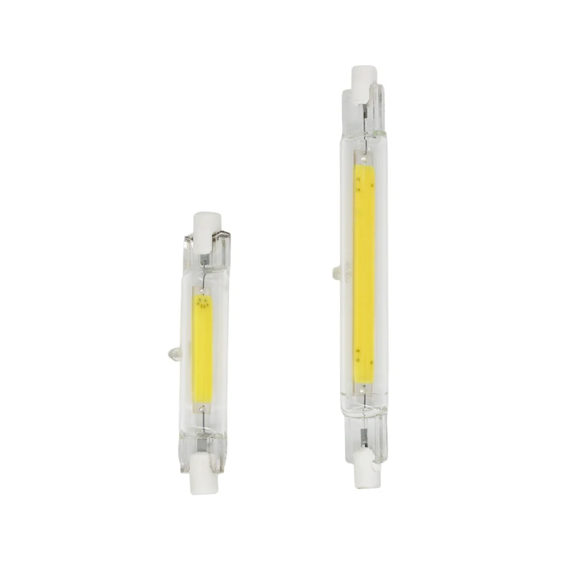R7S AC110V AC220V 5W 10W J78 78 мм J118 118 светодиодный светильник лампы COB лампада заменить 50 Вт