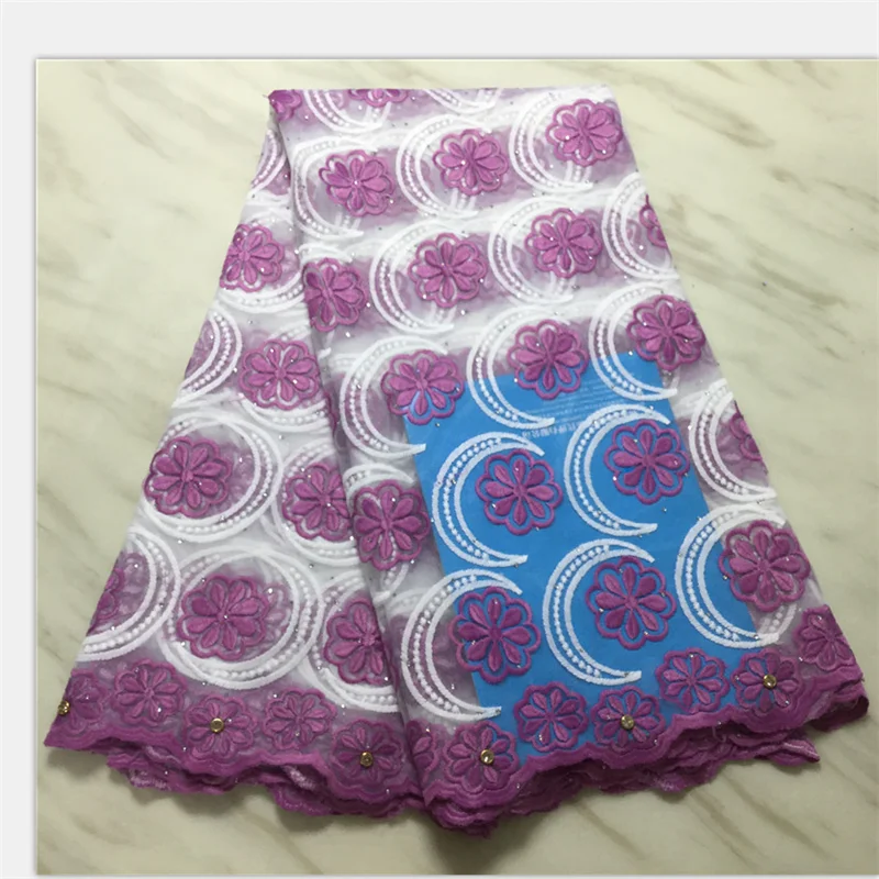 Розовые белые африканские кружевные ткани для вечерние платья молочный шелк