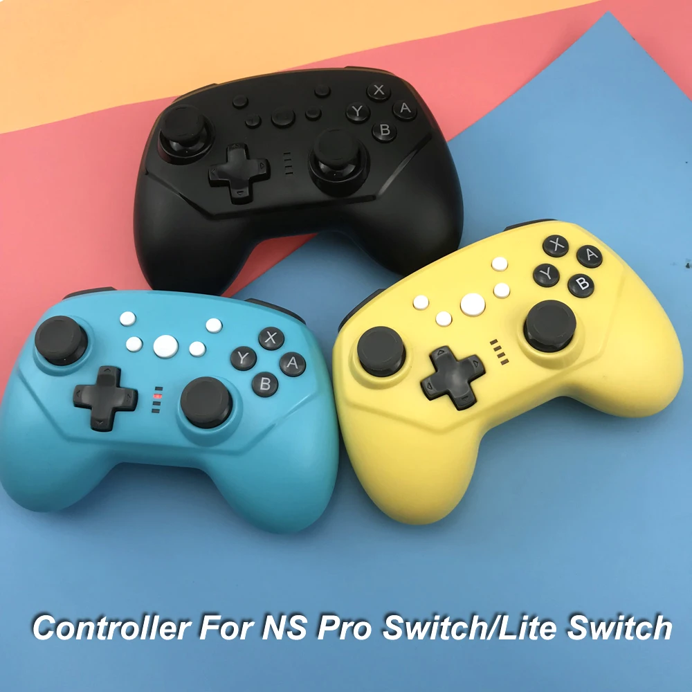 Беспроводной Bluetooth контроллер для NS Pro Switch/Lite Switch геймпад джойстик с поддержкой