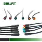 Кабель-удлинитель для электрического велосипеда BOLLFIT Julet, 2, 3, 4, 5 контактов, водонепроницаемый