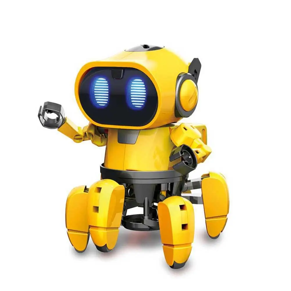 AI Интеллектуальный DIY робот детская обучающая модель сборочный набор ходячая