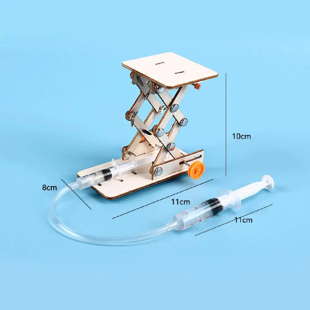 

Hydraulic Lift Table Materials Creative DIY Science Experiment Model Kit Physics Projects Teaching Educational Equipment