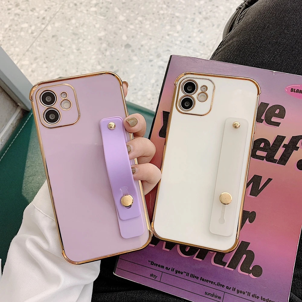 

Gold Plating 6D Camera Protection Cover for iPhone 12 Pro 11Pro Xs Max 12 Mini X Xr 7 8 Plus Airbag Heavy Duty Silicone Cover
