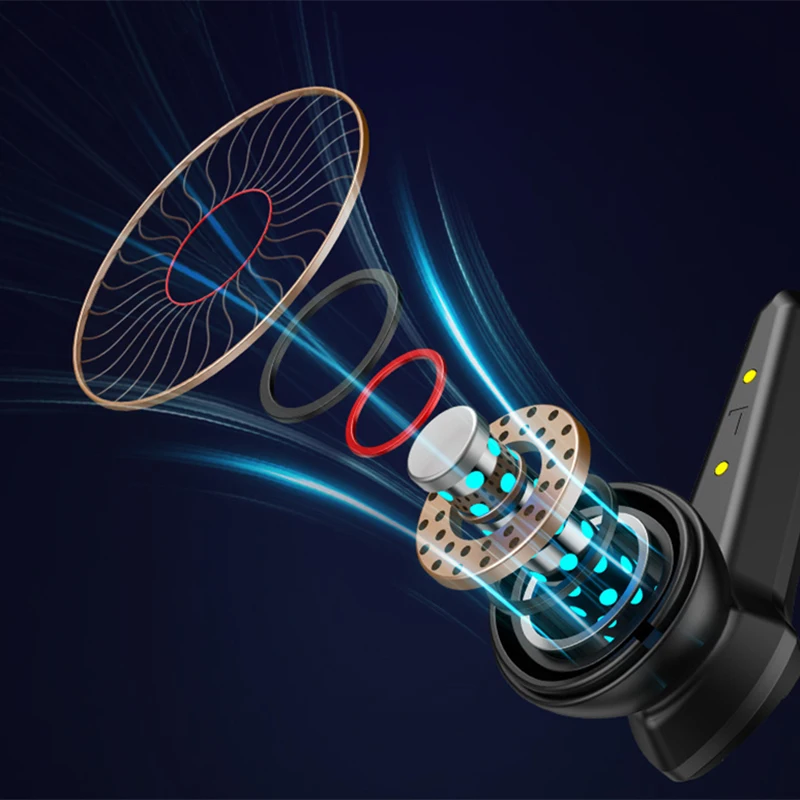 

Bluetooth V5.0 Earphones Low Latency Gaming Headsets TWS 9D Stereo Wireless Headphones Noise Cancelling Earbuds