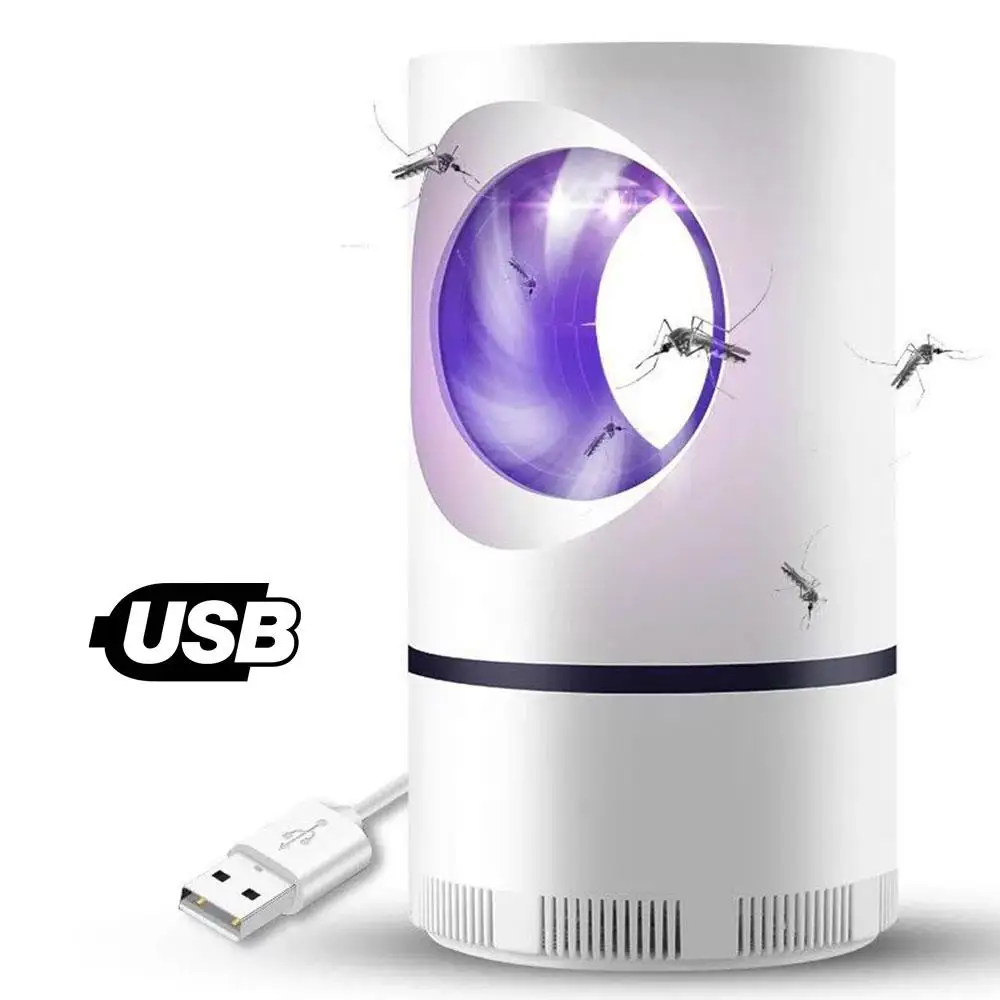 Электрическая USB лампа для уничтожения комаров дома без излучения светодиодный