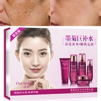 moisturizing set lifting firming anti aging brighten skin colour anti wrinkle shrink pores deep nourishment face care five piece
