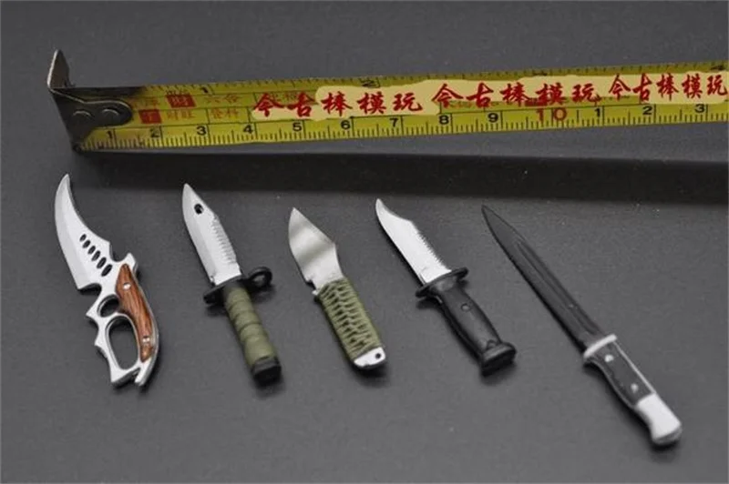

Hot Sales 1/6th World Classic Dagger Knife Special Army Soldier M9 Tactical Model For Usual Doll Figures
