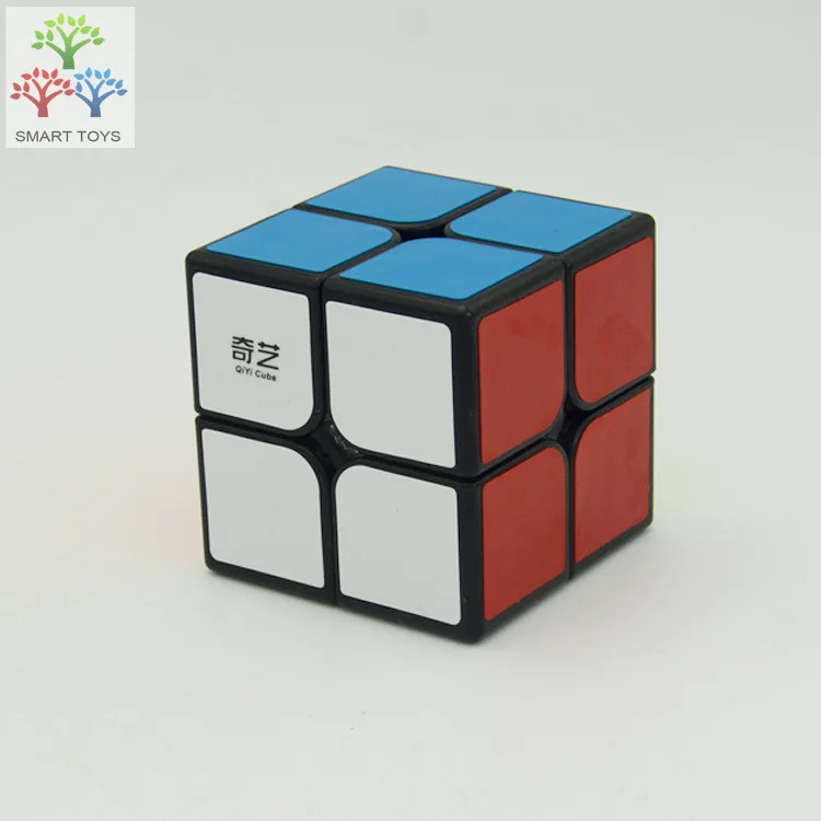 QIYI QIDI 2X2X2 магический скоростной куб Карманный без наклеек профессиональные