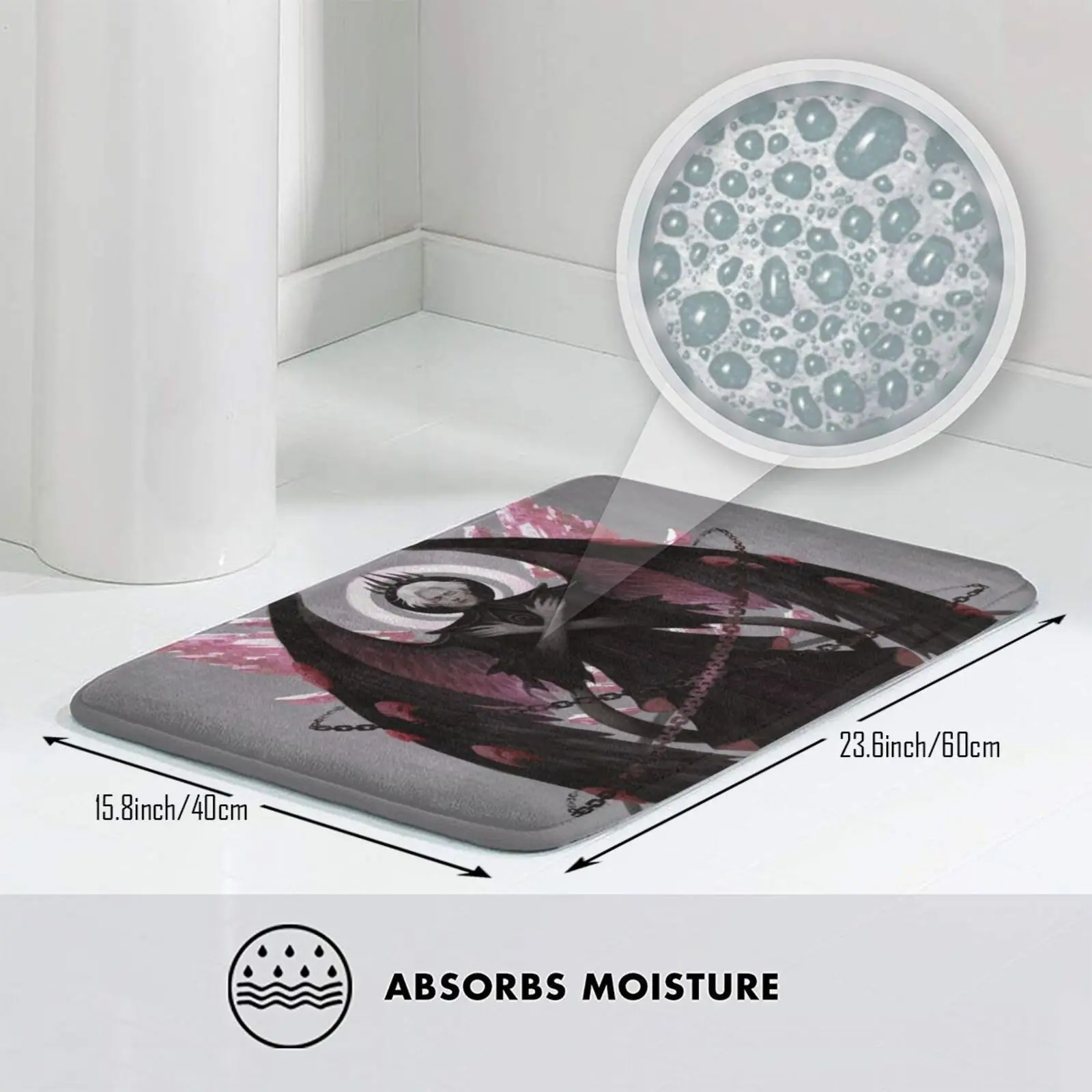 Коврик с переплетением нескользящий коврик для входной двери в спальню ffxv Ff14