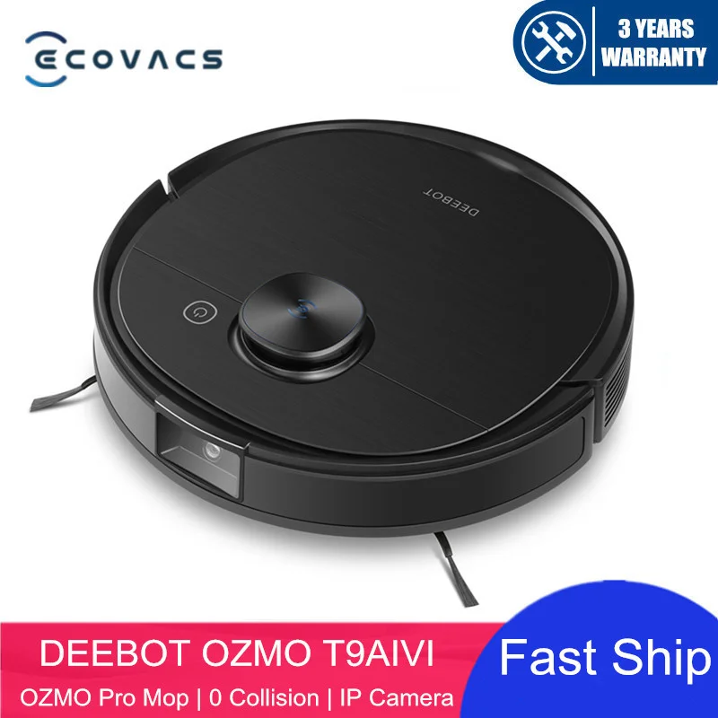 

Робот-пылесос ECOVACS Deebot T9 AIVI, 2021 Па