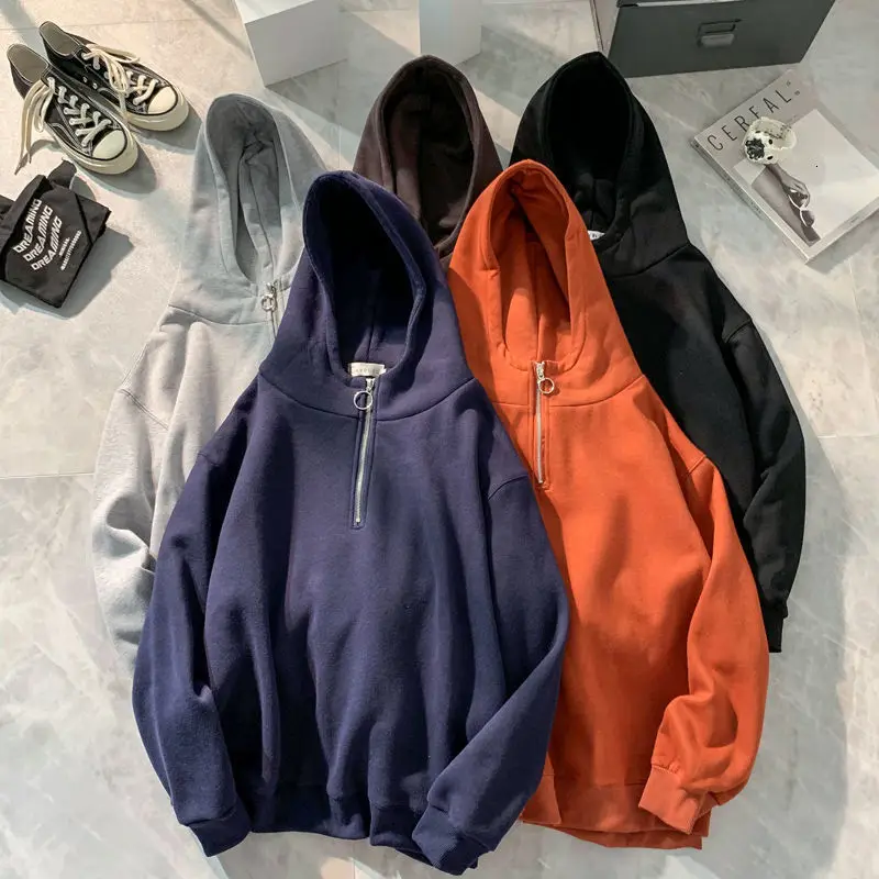 Женские толстовки с капюшоном Privathinker 5 цветов однотонные осенние женские