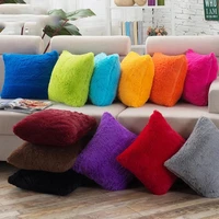 plush living room decoration cushions home decoration luxury pillow cover 43x43 covers for sofas decorative pillows pilowcase