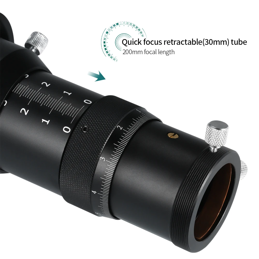 Декоративные телескопы 50 мм направляющая область Finderscope для астрономического