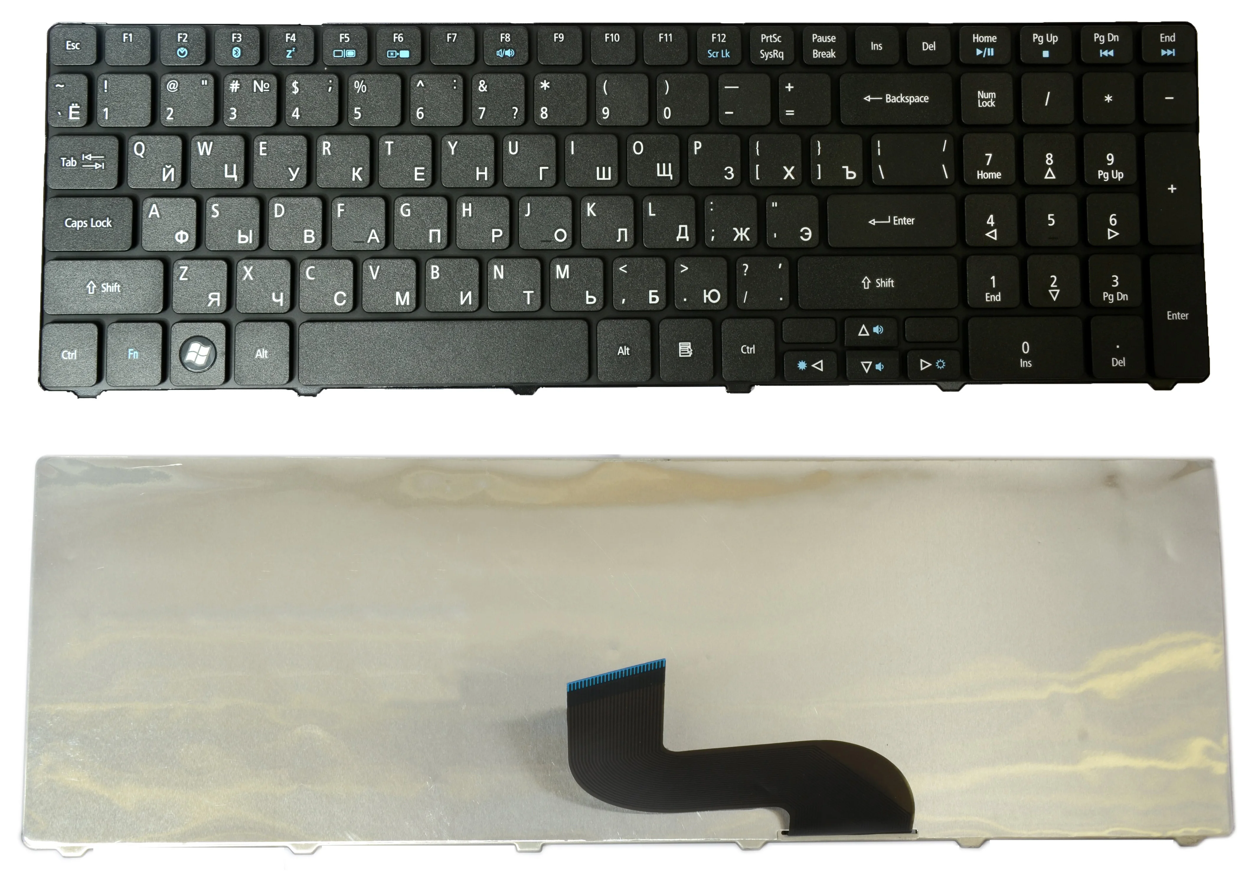 Клавиатура для Acer KB.A2707.019 Чёрная Матовая | Компьютеры и офис