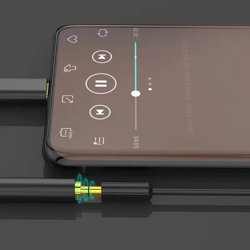 

Earphone Adapter USB Type-c To 3.5mm Audio Adapter Cable For Phone Tablet Laptop