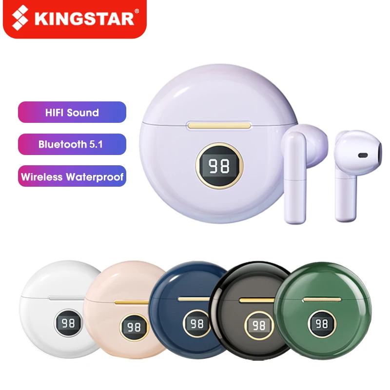 

TWS-стереонаушники KINGSTAR с шумоподавлением и поддержкой Bluetooth