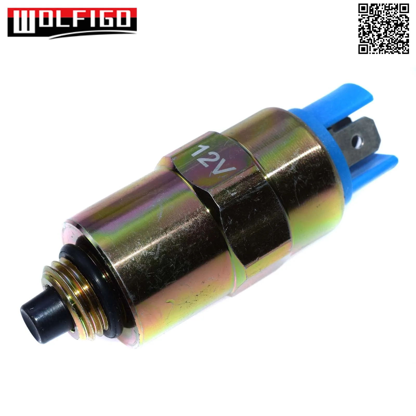 WOLFIGO Новый выключатель соленоида отключения 12 В для DPA DPS CAV LUCAS 7167-620D 7185-900T 28730179