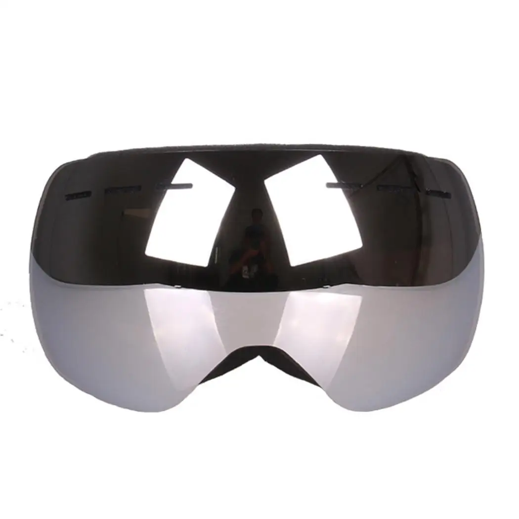 Унисекс Анти туман двойные Слои объектив катания на лыжах сноуборде с защитой от