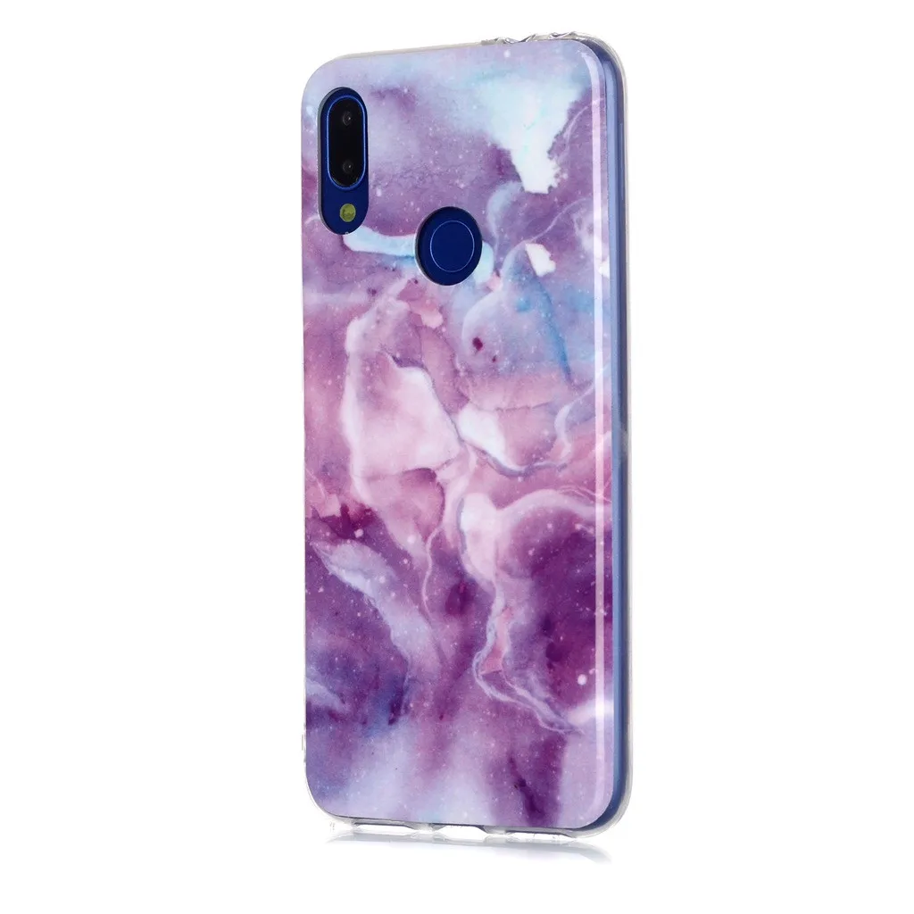 Чехол для Redmi Note 7 6 3 дюйма силиконовая задняя крышка прозрачный мягкий ТПУ