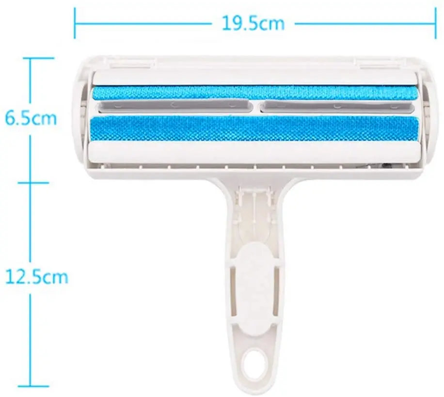 

Animal Hair Remover Brush Reusable Pet Fur Removal Lint Roller Tool Cleaning Brush Utensil for Furniture Carpet