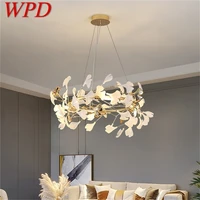 wpd nordic creative pendant light firefly chandelier hanging lamp contemporary led fixtures for home