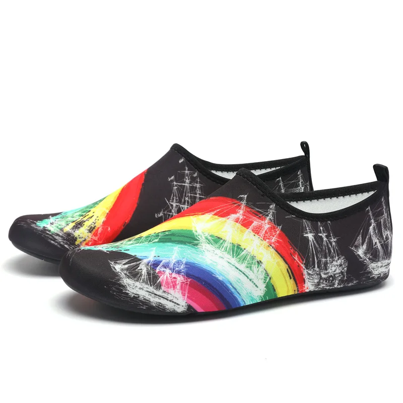

Swimming Water Aqua Shoes Men Women Beach Camping Shoes Adult Unisex Aqua Flat Soft Walking Lover yoga Shoes Non-slip sneakers