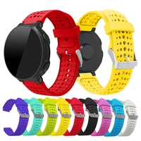 silicone watchband for garmin forerunner 220 230 235 620 630 735xt wrist strap smartwatch band breathable accessories