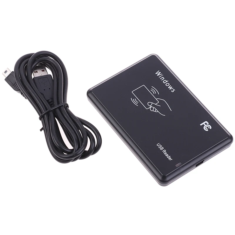 RFID считыватель с USB портом EM4100 TK4100 125 кГц|Считыватели контрольных карт| |