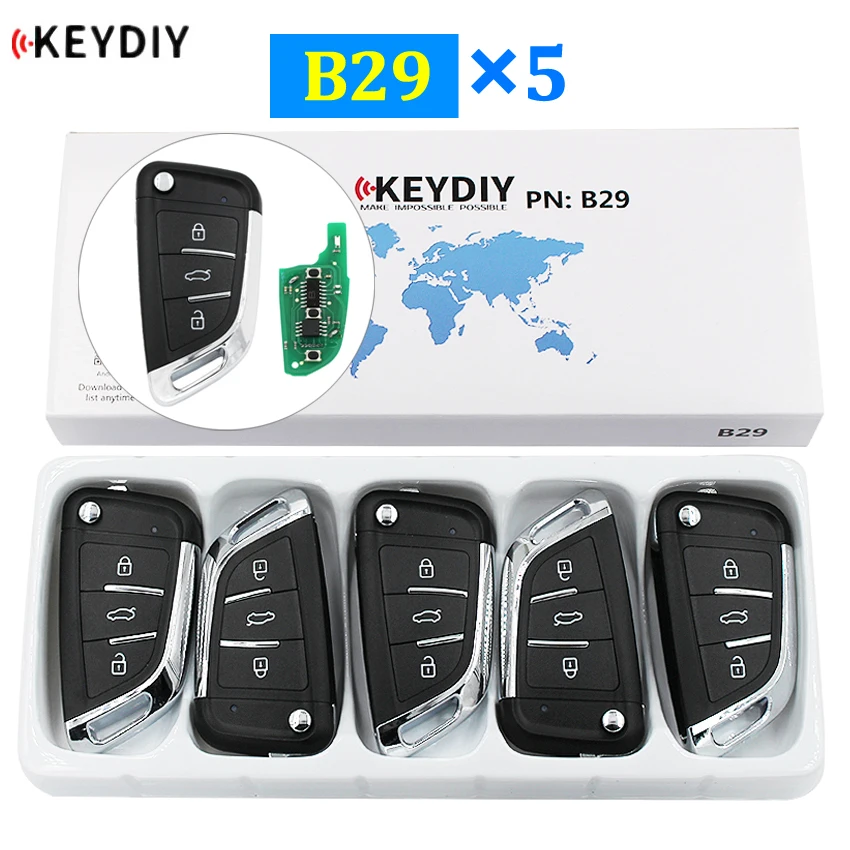 5 шт./лот универсальный пульт дистанционного ключа для KD900 URG200 KD900+ мини KD KD-X2 3 кнопки дистанционного Управление Кнопка KD дистанционный ключ для автомобиля с B29 дистанционный ключ