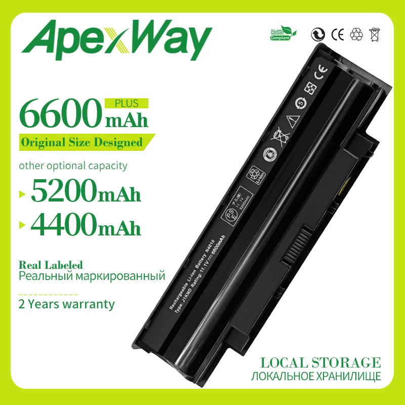 

New Laptop Battery For Dell Inspiron N5020 N5030 N5010 N5110 N5040 N5050 N3110 N4010 M5030 N7010 N7110 M501R 3450n J1KND