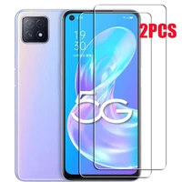 for oppo a72 a73 5g tempered glass protective on pdym20 cph2161 6 5inch screen protector phone cover film
