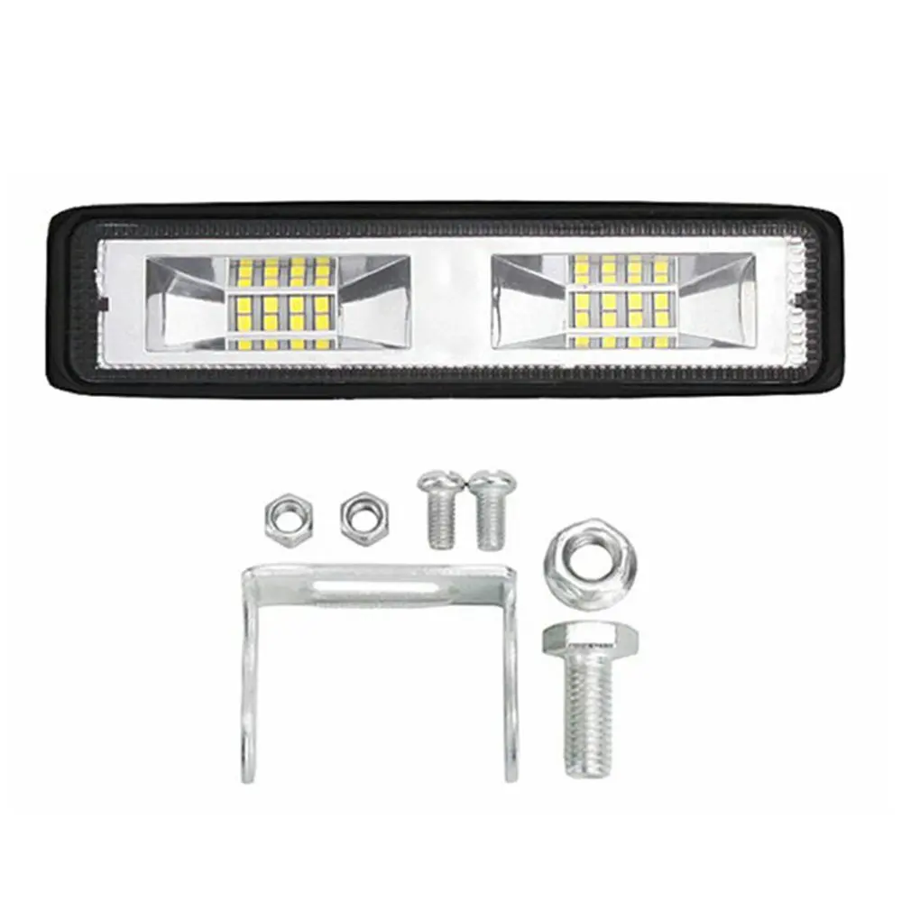 

12-24 в 48 Вт 16 ламп 6500k 2 шт. Светодиодная лампа для осмотра автомобильный рабочий свет точесветильник льник для грузовика прицепа вилочного по...