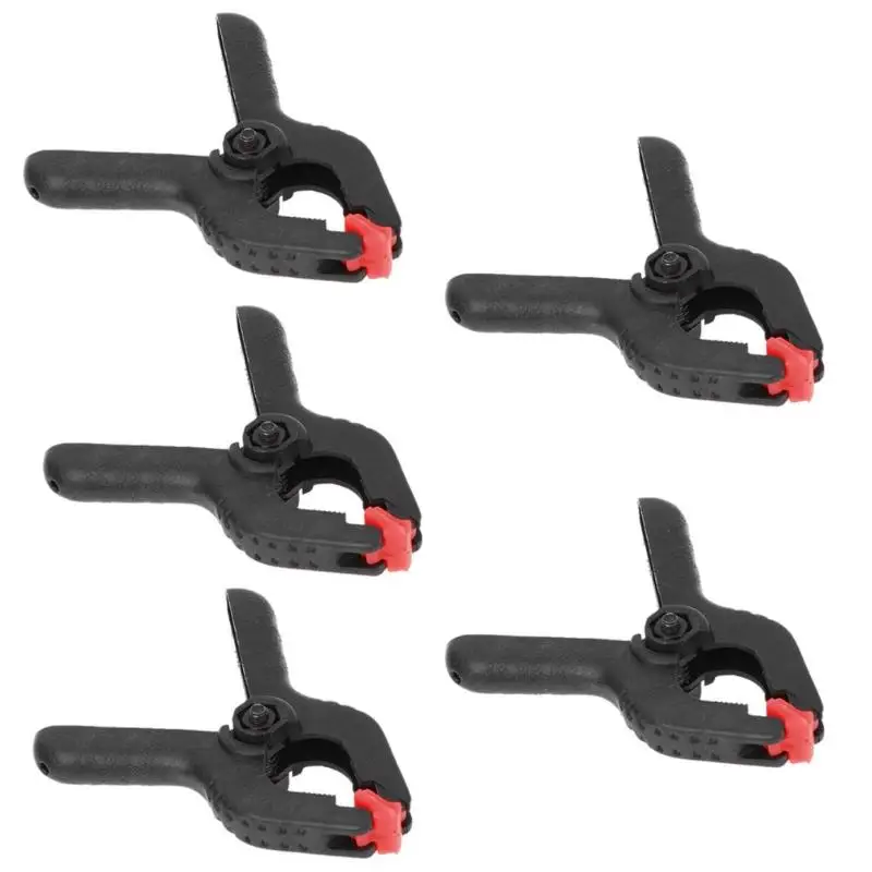 Red 5pcs 10 шт. фоновый зажим 2 дюйма 5 шт. светильник для фотосъемки фоновая подставка держатель зажимы фоновые Зажимы Peg аксессуары для фотостудии - Цвет: Red 5pcs