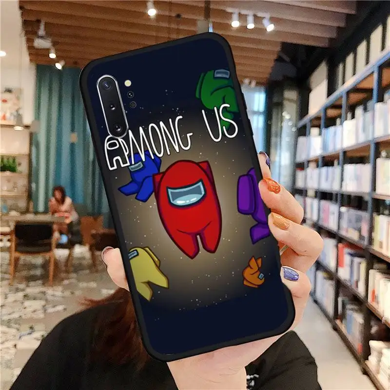 

Among us hot game funny Phone Case For Samsung A50 A51 A71 A20E A20S S10 S20 S21 S30 Plus ultra 5G M11 funda cover